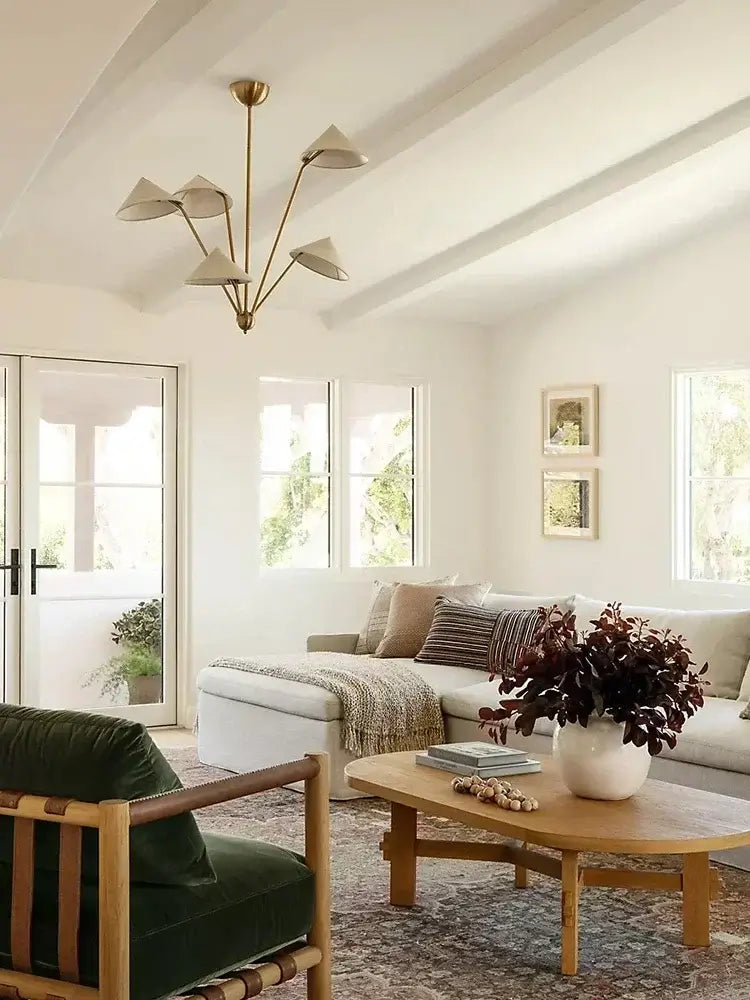 Chic Japanese Mid-Century Pendant Light