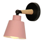 Nordic Solid Wood Wall Lamp - Vibrant & Modern