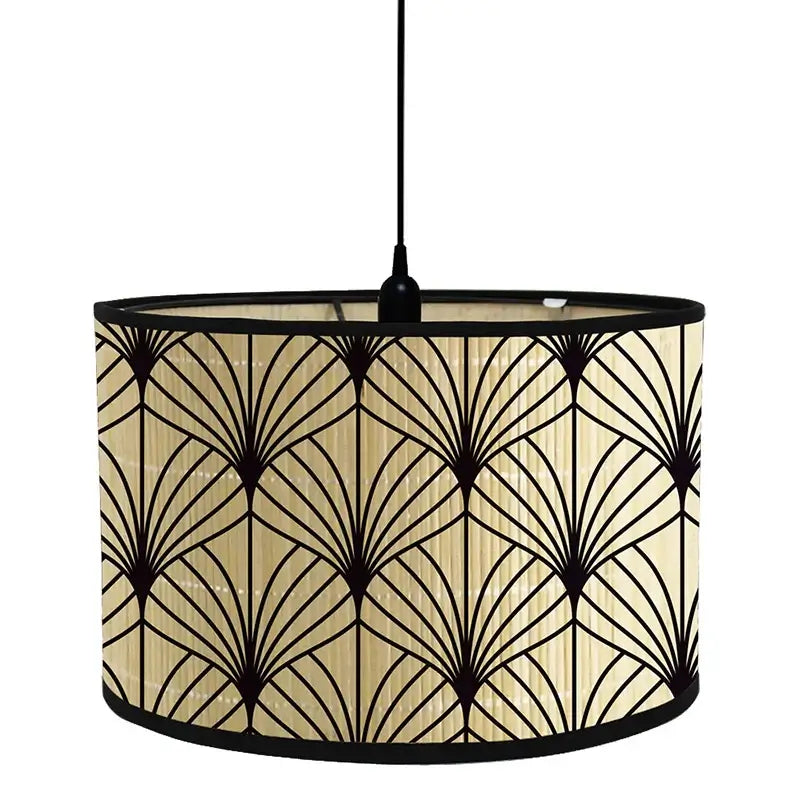 Art Deco Lamp Shade Drum - Elegant & Durable