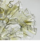 Luxury Flower-Shaped Glass Chandelier 45cm