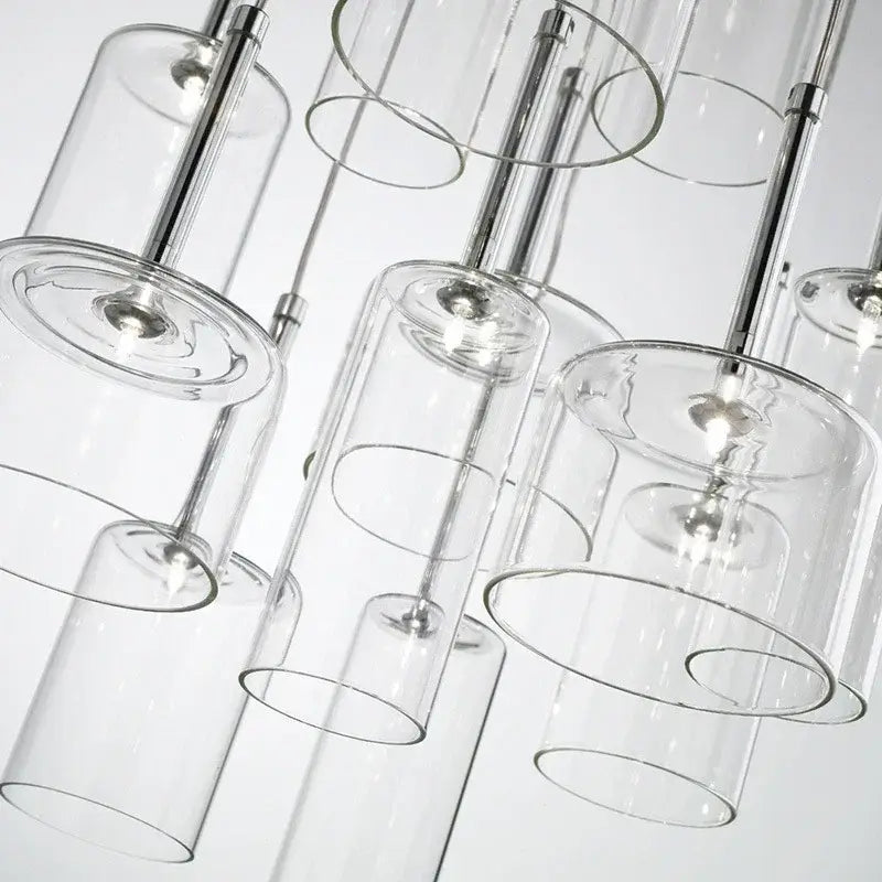 Neo Transparent Light Fixture: Elegant Scandinavian Design