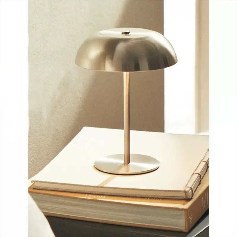 Mushroom Cordless Lamp – Mid-Century, Rechargeable