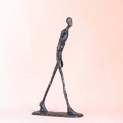 Sculptures & Statues, Sculptures & Statues, Sculptures & Statues, Bronze Walking Man Statue | Classic Art Reproduction