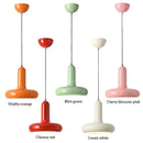 60s Scandinavian Style Kitchen Pendant Lamp in Vitality Orange, Mint Green, Cherry Blossom Pink, Chinese Red, and Cream White