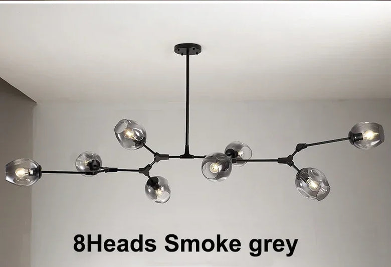 Nordic Molecular Glass Chandelier