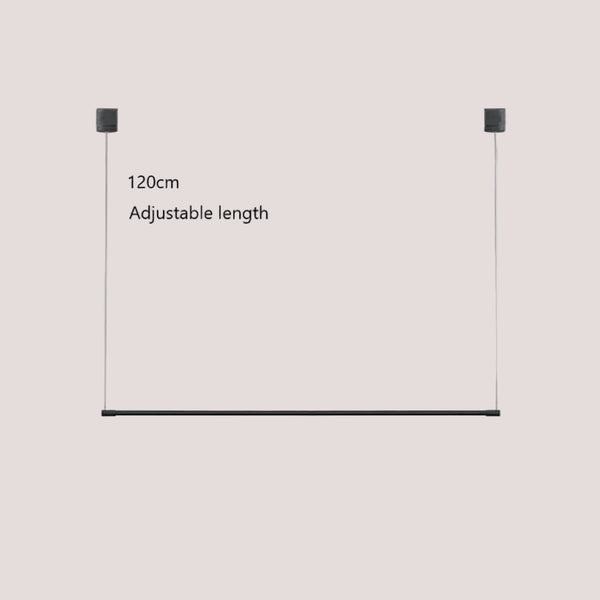 Super Simple Line Lighting | Modern LED Pendant Lamp with adjustable length of 120cm.