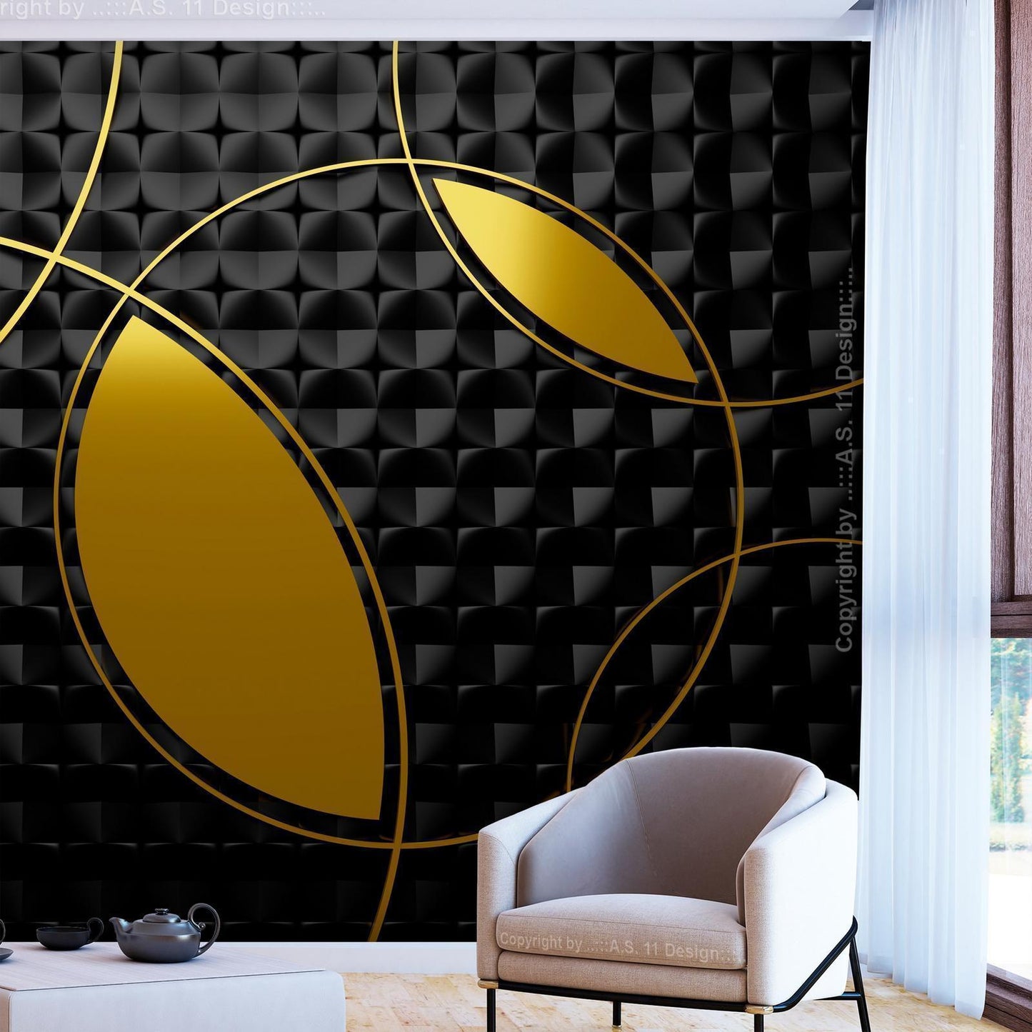 Wall Mural - Gilding Zones