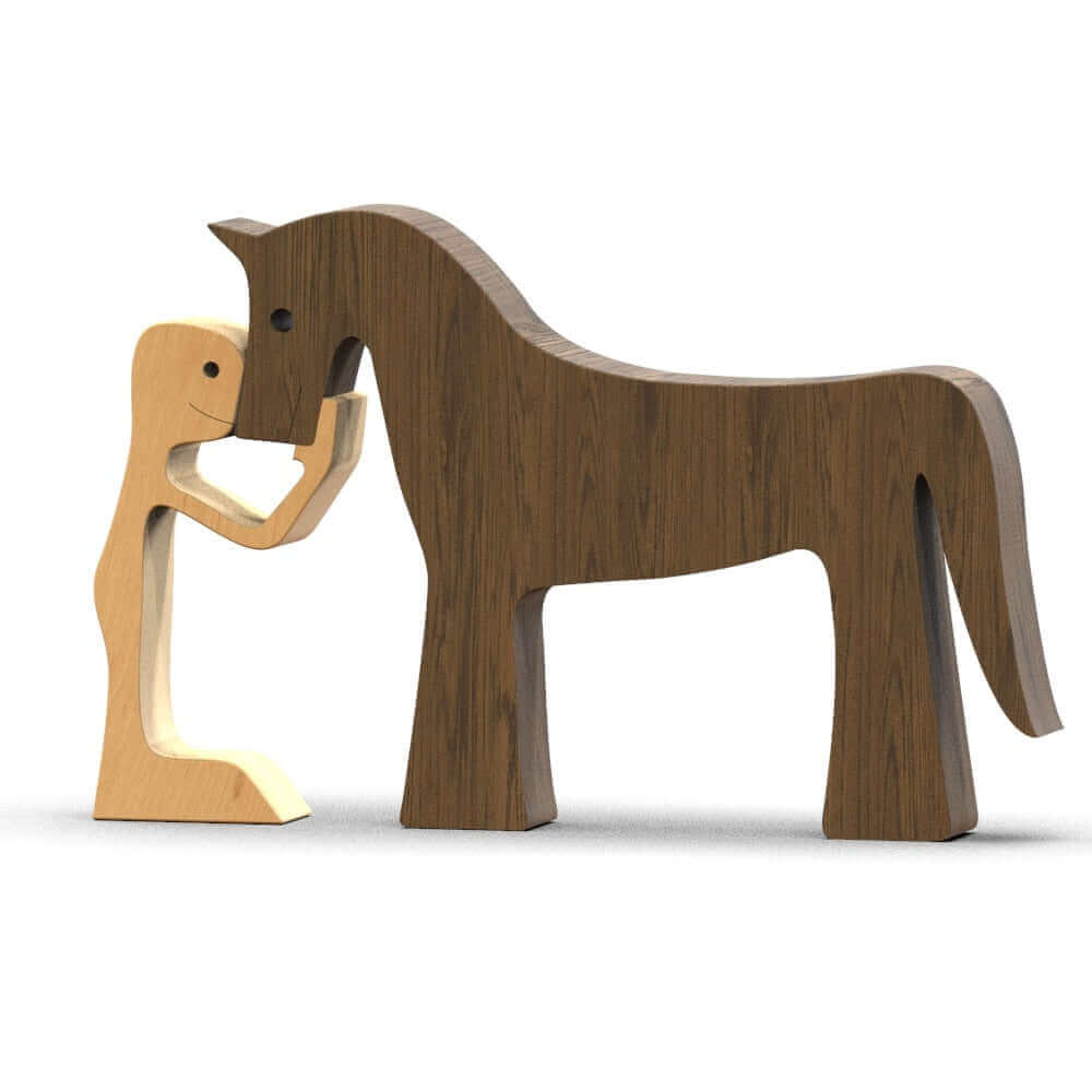 Danish Wooden Animals Ornaments