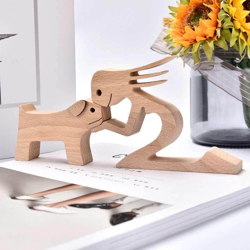 Danish Wooden Animals Ornaments