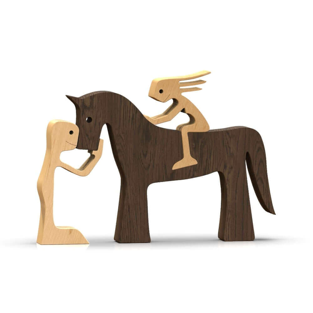 Danish Wooden Animals Ornaments