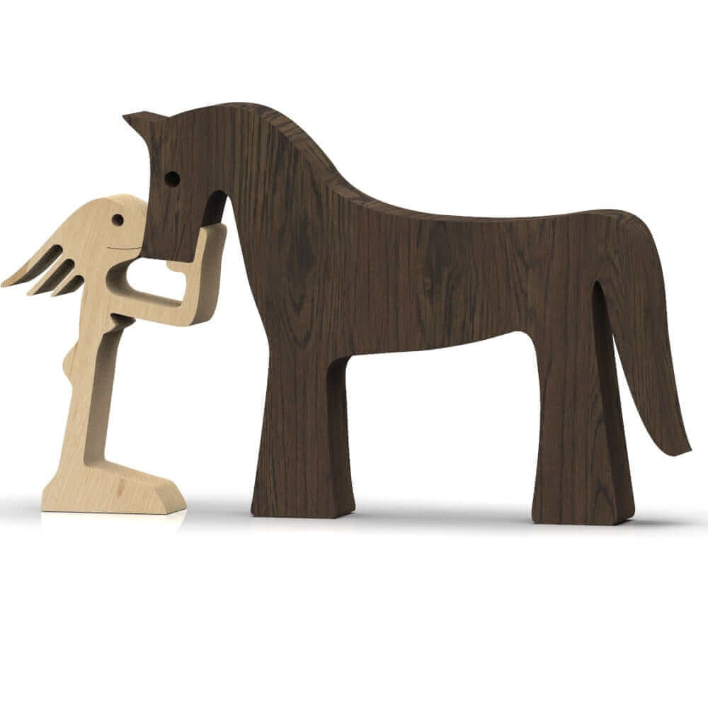 Danish Wooden Animals Ornaments