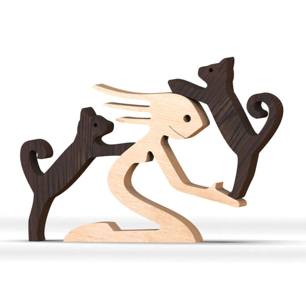 Decor, Decor, Decor, Danish Wooden Animals Ornaments