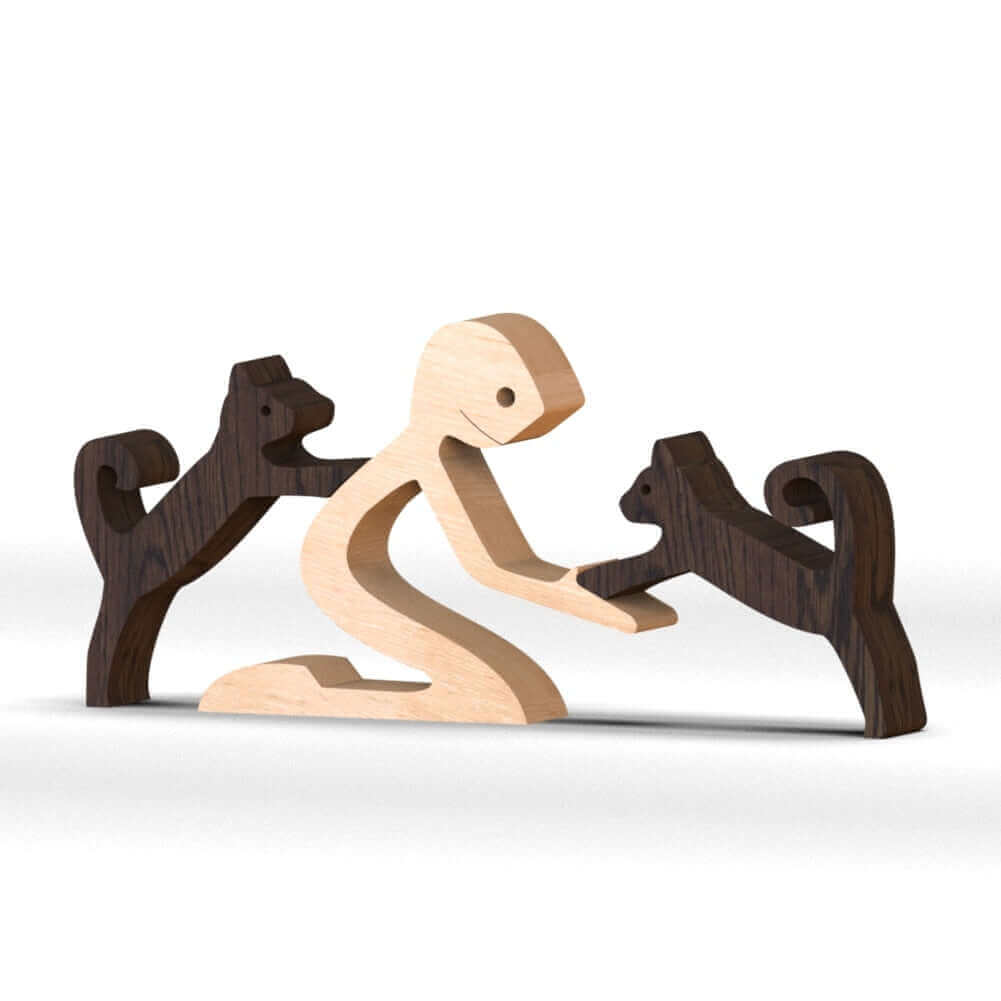 Decor, Decor, Decor, Danish Wooden Animals Ornaments