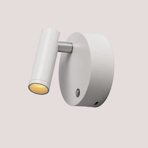 USB Recharge Wall Mounted Spotlight in sleek design with dimmable LED for customizable lighting.