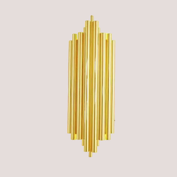 Unique Collection of Art Deco Sconces in a stunning gold design, perfect for adding luxury to any space.