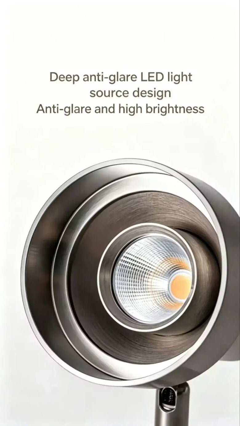 Adjustable Rotatable Spotlight Brushed Nickel - Dimmable