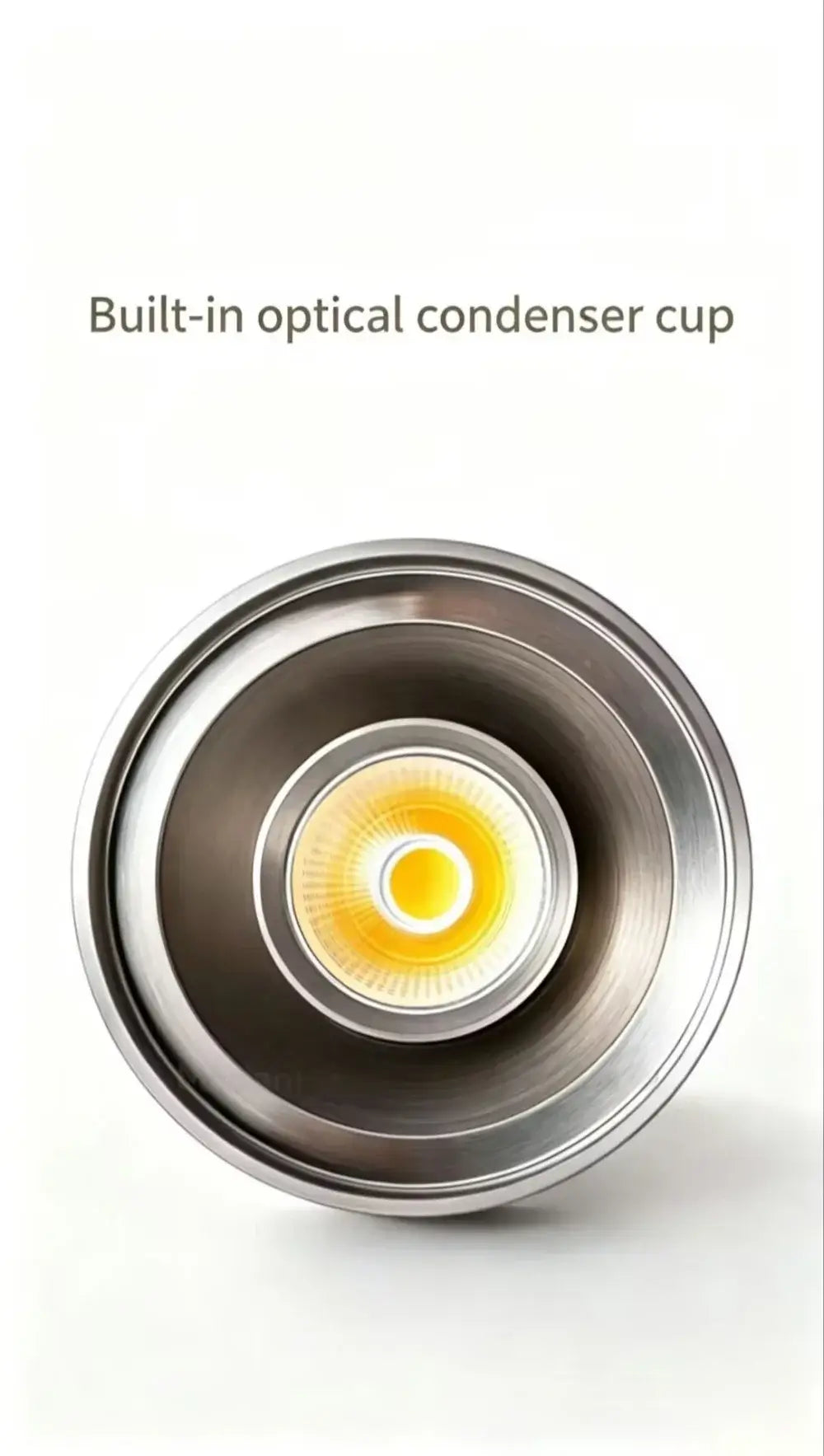 Led Surface Mounted Spotlights Stainless Steel Ceiling Lights Household High Color Rendering Embedded Lighting
