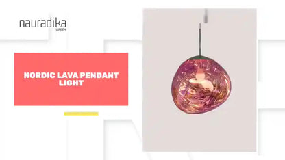 Nordic Lava Pendant Light by@Outfy