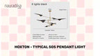 Hoxton - Typical 50s Pendant Light showcasing modern design and quality metal construction.