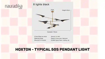 Hoxton - Typical 50s Pendant Light by@Outfy