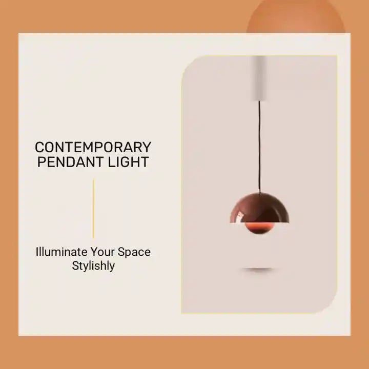 Contemporary Pendant Light showcasing a stylish design to illuminate your space with a modern touch.