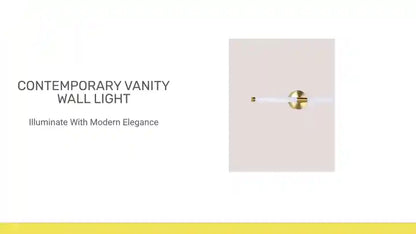 Contemporary Vanity Wall Light by@Outfy