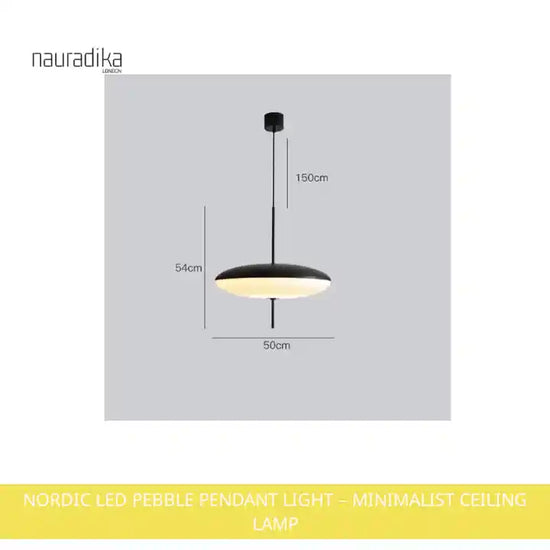 Nordic LED Pebble Pendant Light – Minimalist Ceiling Lamp, pebble-inspired design, soft LED lighting, ideal for modern interiors