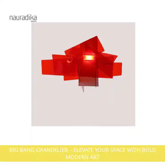 Big Bang Chandelier &ndash; Elevate Your Space with Bold Modern Art by@Outfy