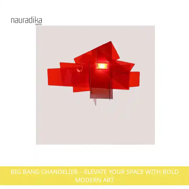 Big Bang Chandelier &ndash; Elevate Your Space with Bold Modern Art by@Outfy
