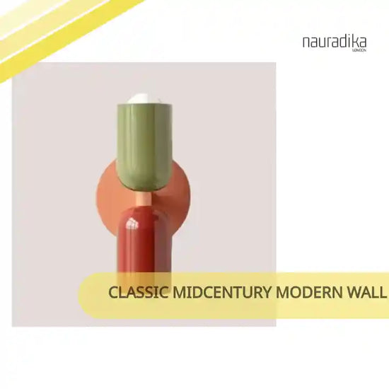 Classic Midcentury Modern Wall Lamp (10x25cm) by@Outfy