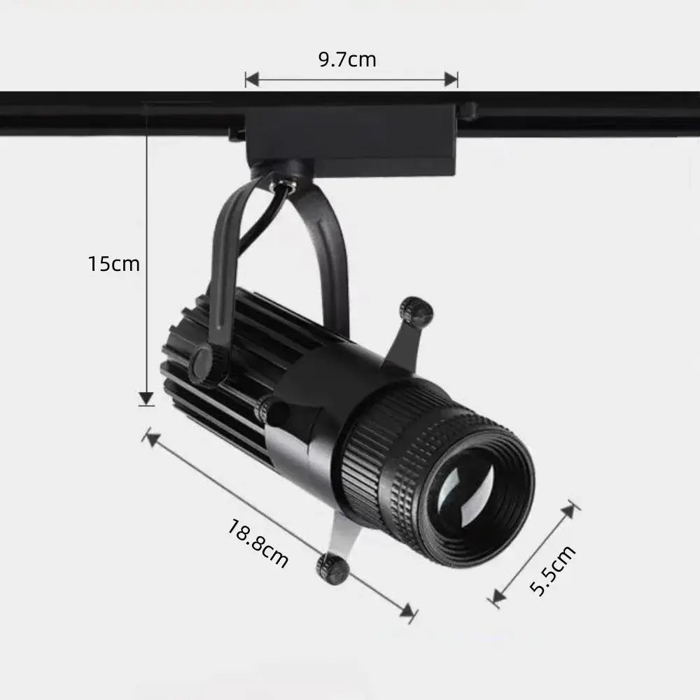 Rotatable Adjustable Led Spotlight Aperture Variable