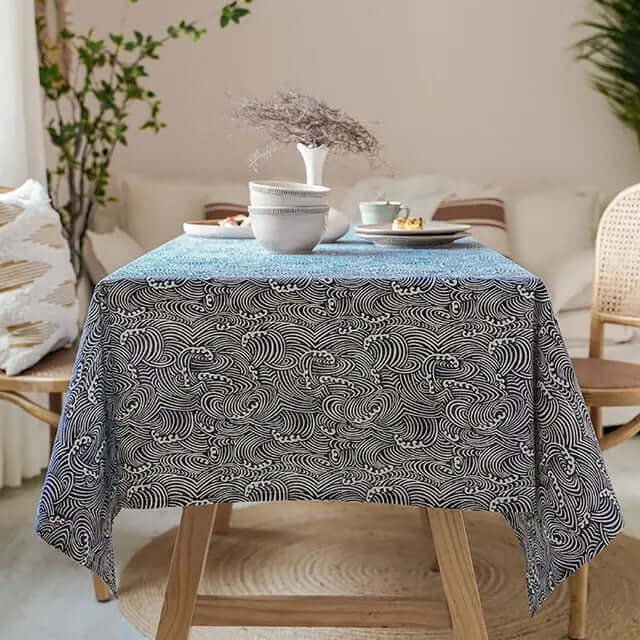 You will find Japanese Style Linen Tablecloth, £31.0 on www.nauradika.com in our collection: Tablecloths