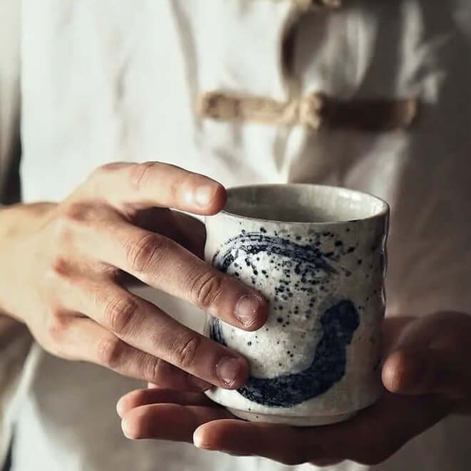 Korean traditional tea cup offers set