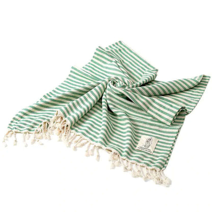 Bath Towels & Washcloths, Bath Towels & Washcloths, Bath Towels & Washcloths, Luxury Striped Tassel Bath Towel (100X180CM)