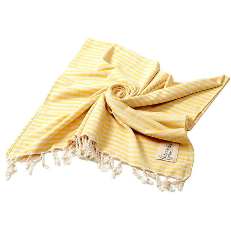 Bath Towels & Washcloths, Bath Towels & Washcloths, Bath Towels & Washcloths, Luxury Striped Tassel Bath Towel (100X180CM)