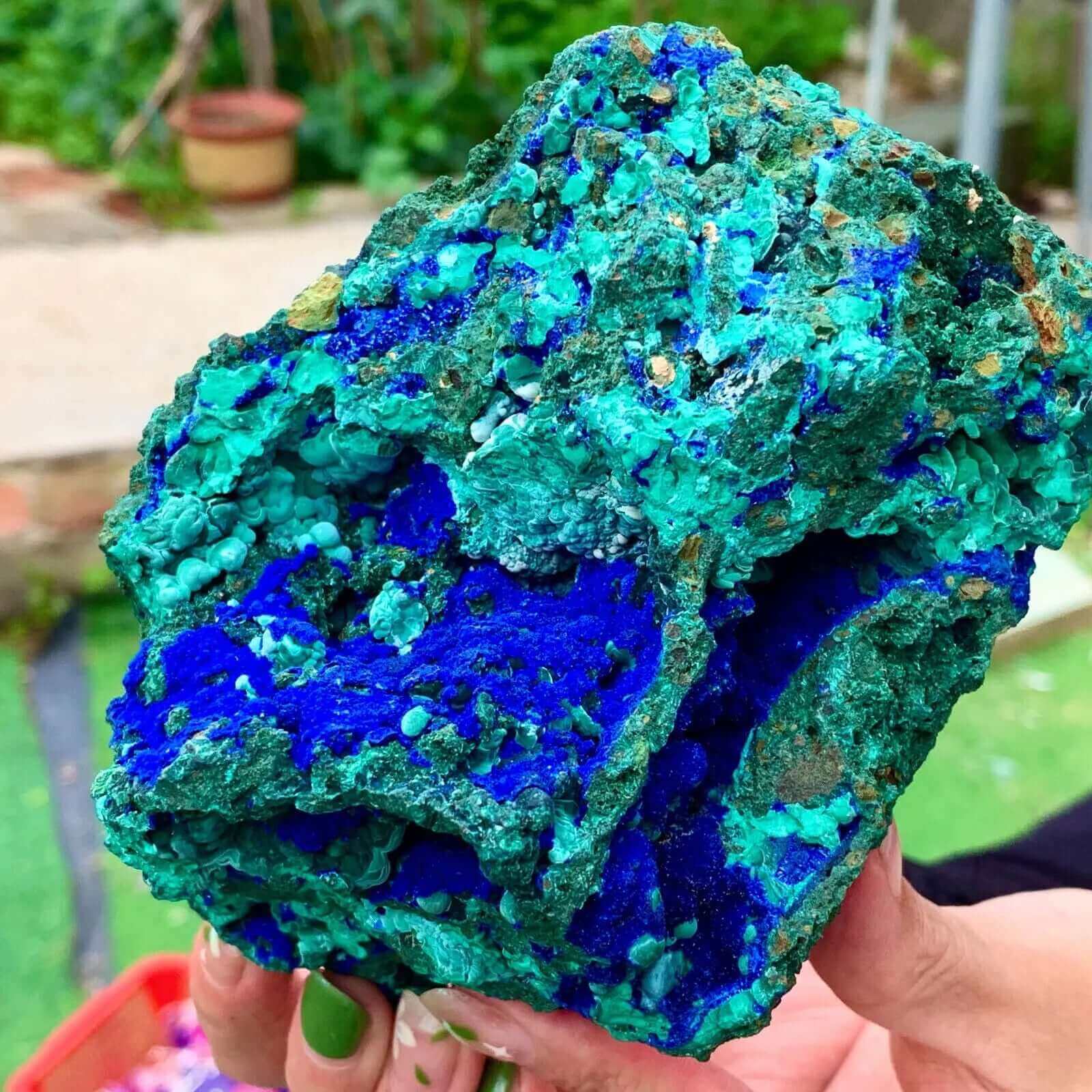You will find Natural Azurite Malachite, £90.0 on www.nauradika.com in our collection: Loose Stones