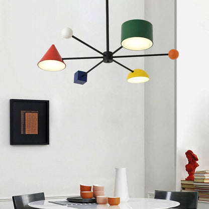 Ceiling Light Fixtures, Ceiling Light Fixtures, Ceiling Light Fixtures, Magnificent Mid-Century Modern Colourful Ceiling Lamp