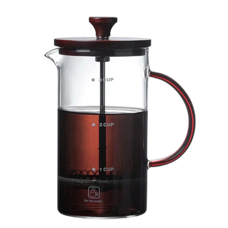 Luxury Glass French Press – Elegant Coffee-Making Redefined